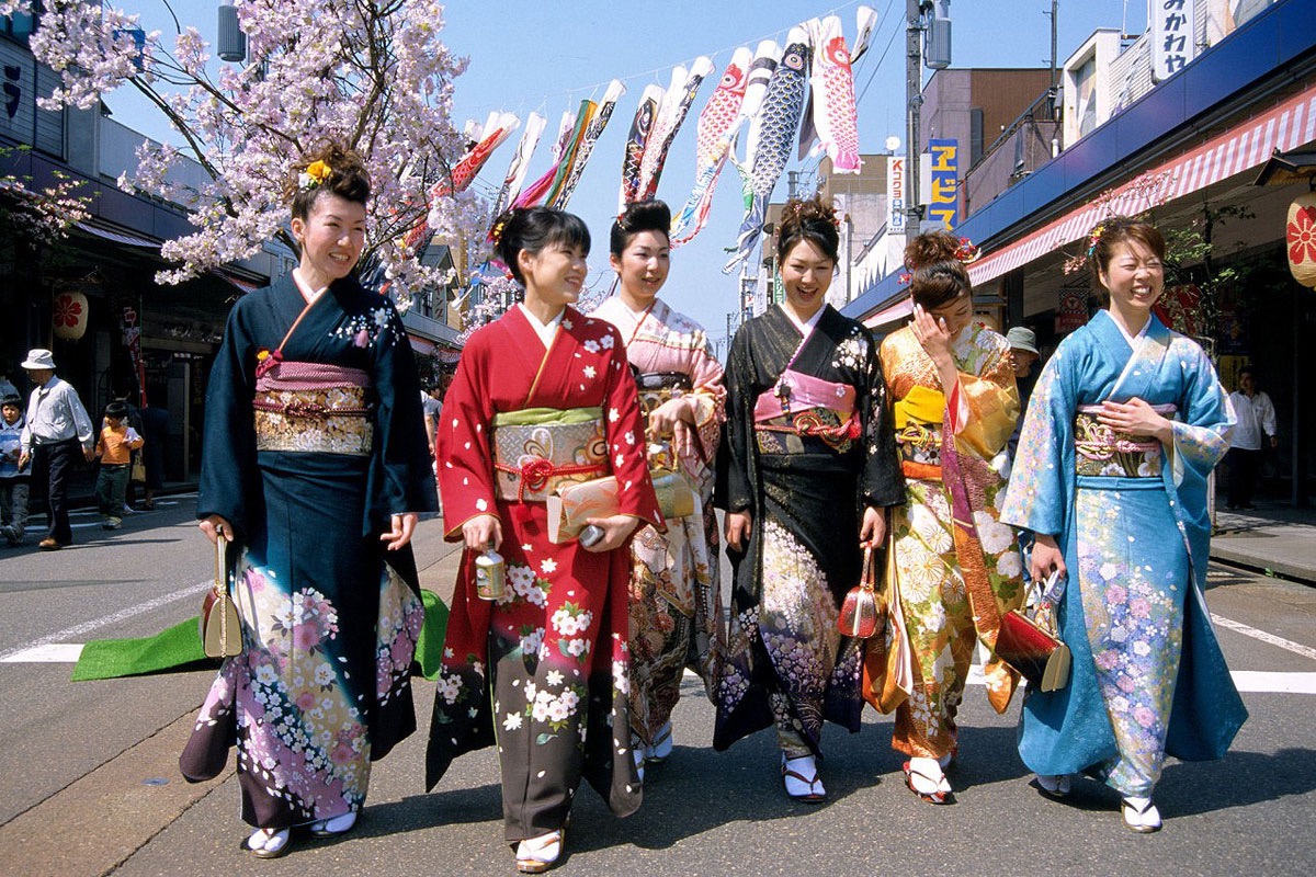 Kimono Festival, Japan